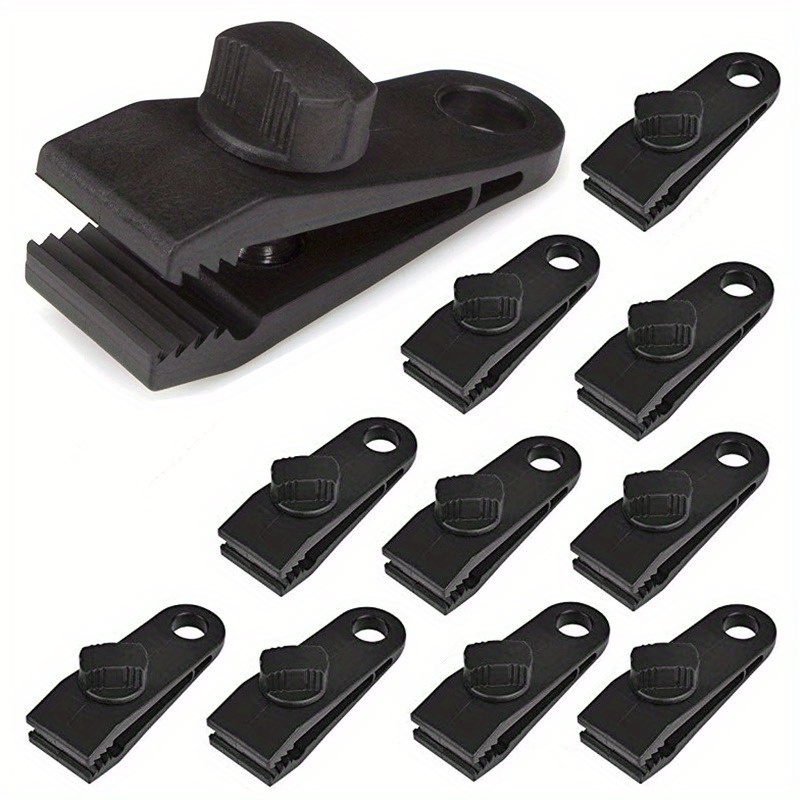 

30-pack Heavy Duty Tarp Clips With Thumb Screw, Large Lock Grip Clamps For Tarps, Awnings, Pool Covers, Canopies, And Outdoor Camping