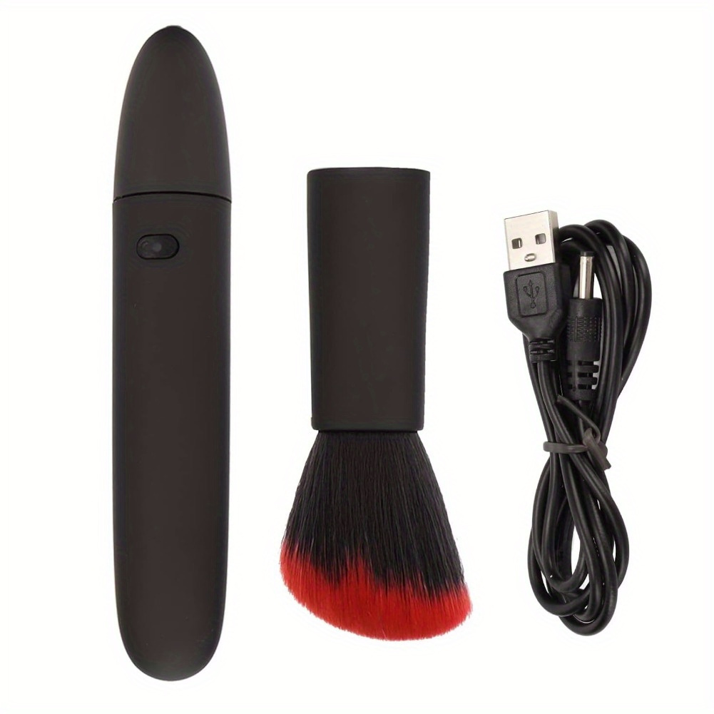 

Electric Brush For Makeup, 10 Gears Vibration Frequency, Soft Hair Brush, Perfect For Home And Travel Use, Face Massage And Other Acupressure Points