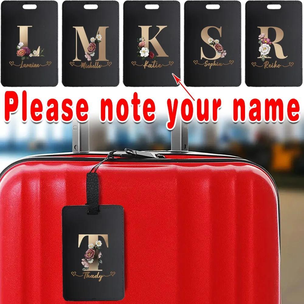 

Personalized Pu Luggage Tag , Diy , Portable , Organizer