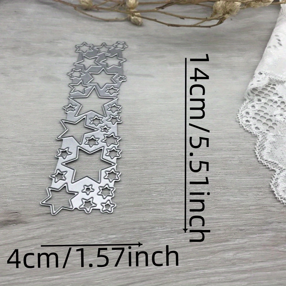 Image of 1pc Metal Cutting Dies Cut Die Mold Starry Embellishments Decoration Paper Craft Blade Punch Stencils Dies