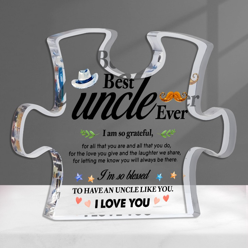 

Best Ever - Acrylic Keepsake For Birthday, Christmas & Father's Day | Perfect Thank You Gift From Niece Or , Gifts