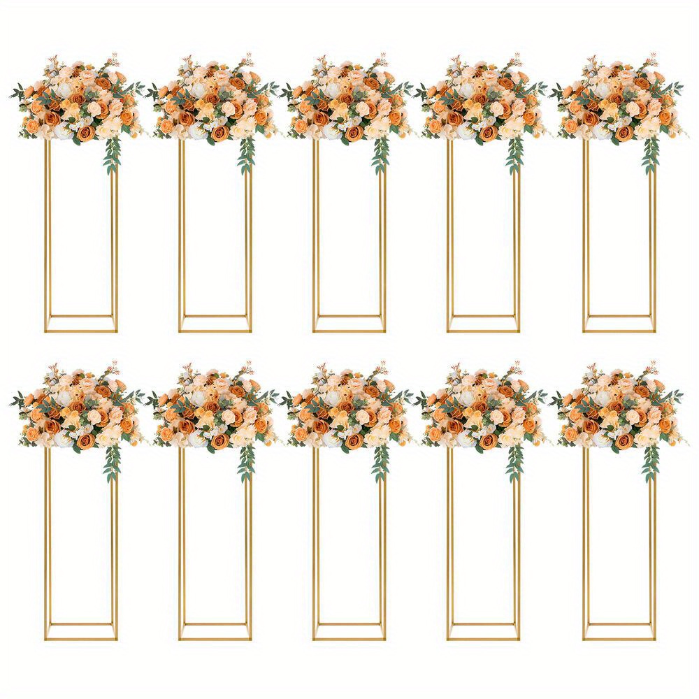 

10pcs Metal Flower Stand Party Wedding Centerpiece Column Holder Decor 31.5''