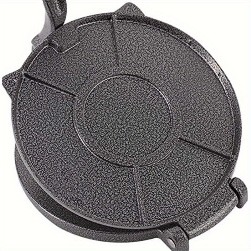 TEMU 8 Inch Tortilla Press Tortilla Maker Food Grade Aluminum Tortilla Dough Press For Flour Tortilla Pie For Home Kitchen (black)