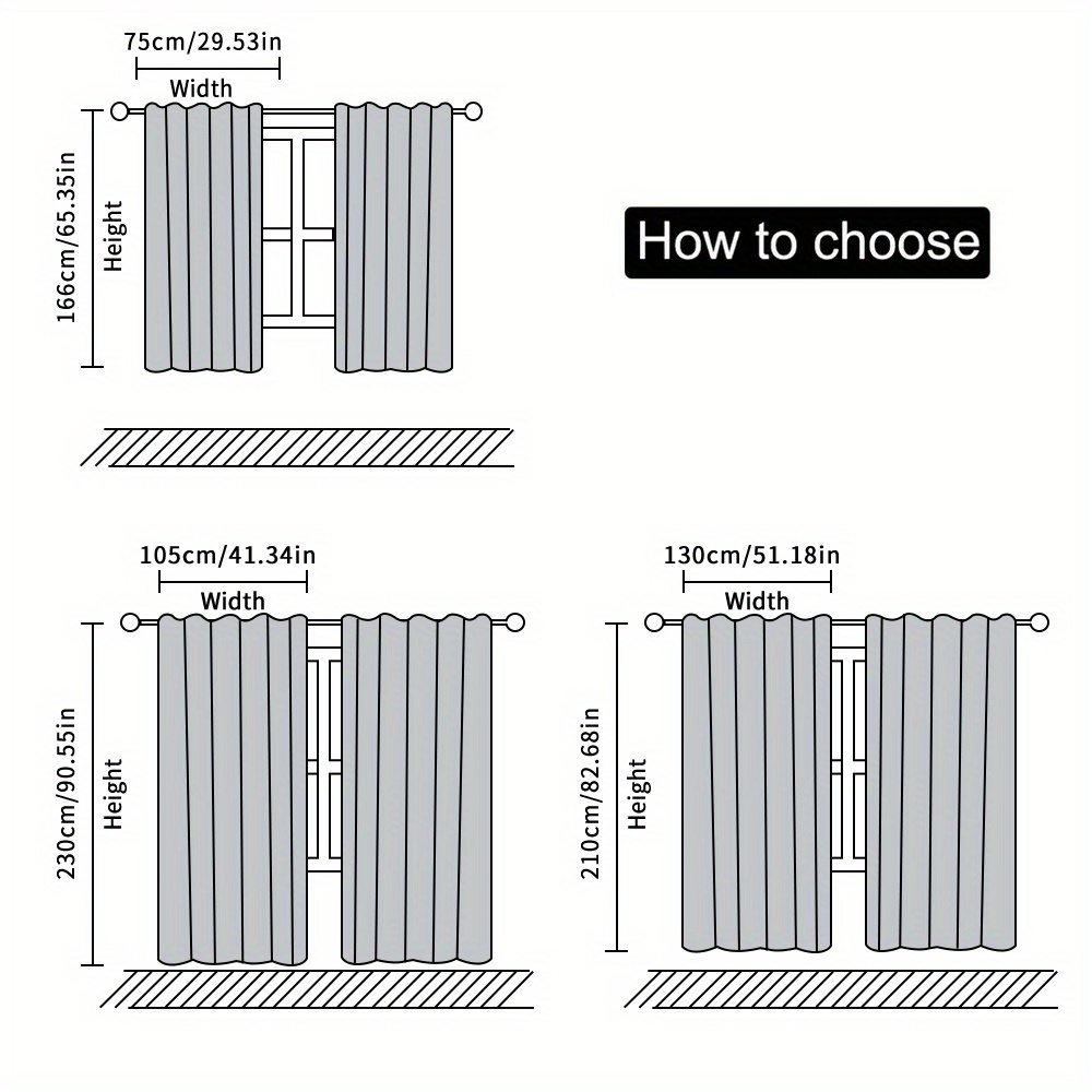 

[customer ] 2pcs Set Curtains - Rod Treatments For & , - Polyester (rod Not Included), Decor