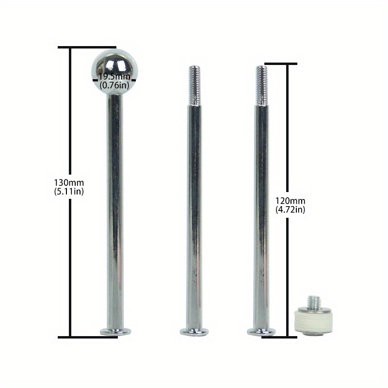 Image of Sphere Shape Tiered Tray Hardware For Cake Stand Mold Crown Upgrade Cake Stand Fittings Hardware Holder For Party And Wedding Making Resin Dessert Platter Serving Stand