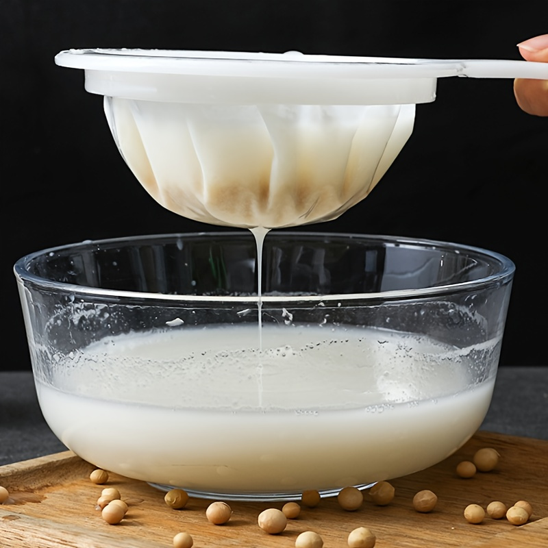 Ultra fine Mesh Strainer Kitchen Use: Perfect Soy Milk - Temu