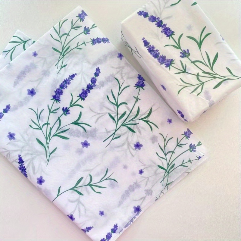 

Lavender Gift Wrap Paper - Bouquets, Crafts & Like Birthdays, Weddings, Christmas & Halloween, Best For Christmas