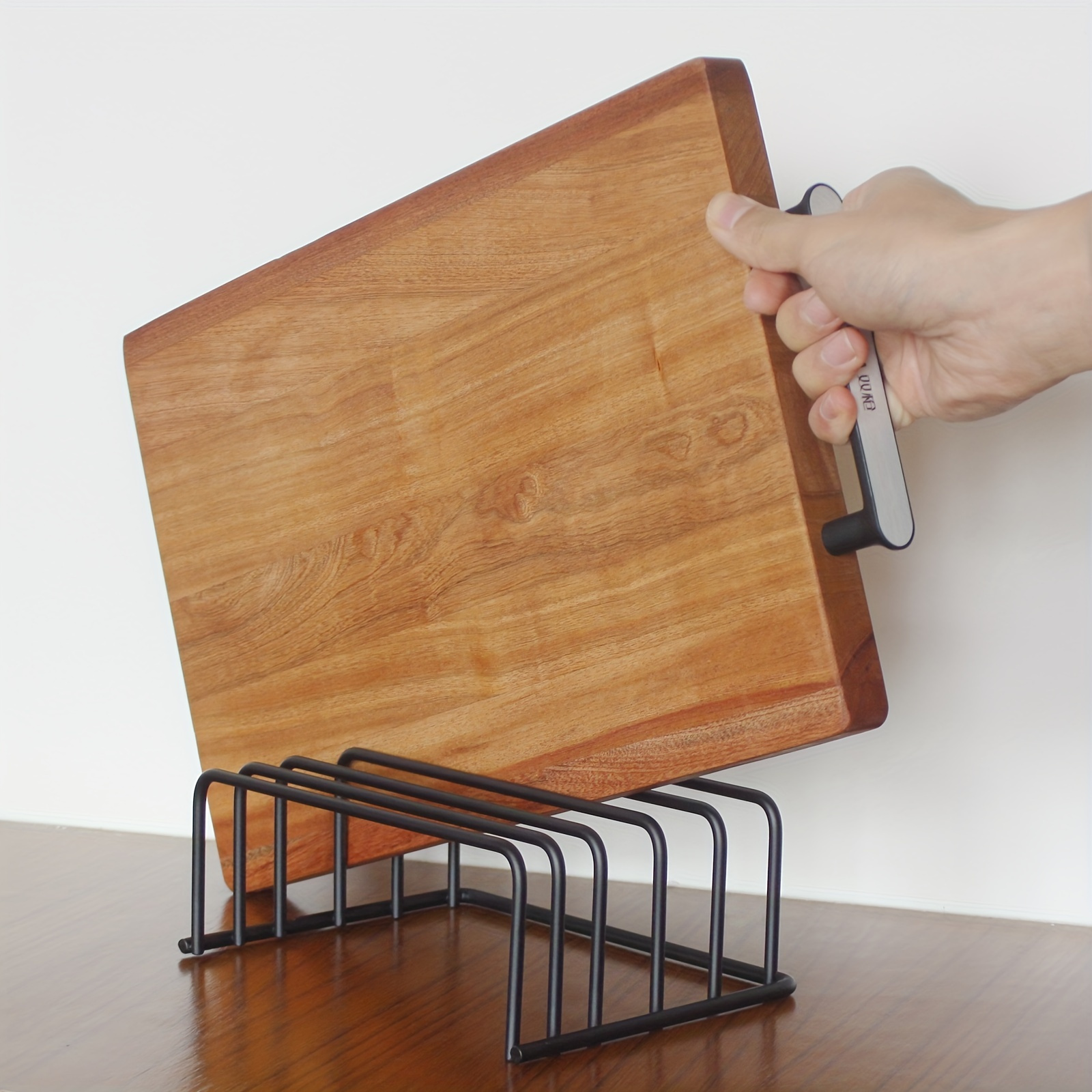 

-saving Organizer For Cutting Boards & - Metal, For Multiple Pans & Boards - For Cabinets & Countertops