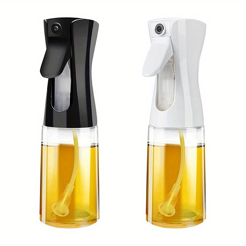 oil sprayer for cooking and bbq 1pc bpa free plastic spray bottle 200ml mist dispenser for olive oil vinegar salads baking air fryer kitchen and camping tools details 4