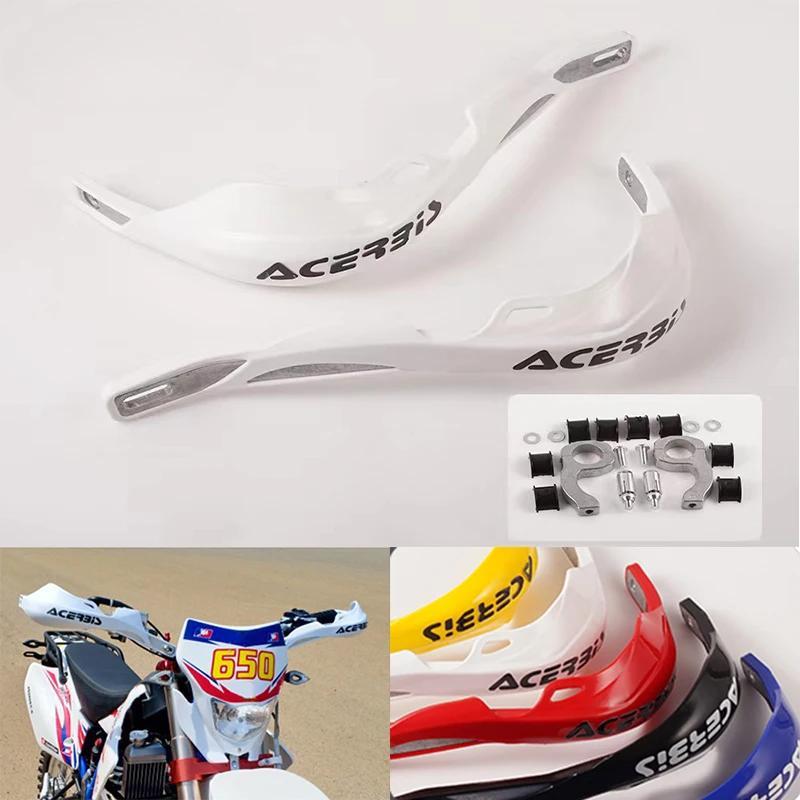 

Motorcycle - Handlebar Protectors For Dirt Bikes, Fits 7/8" & 1 1/8" - Pp Plastic, - In Orange, Red, Blue, White, Black