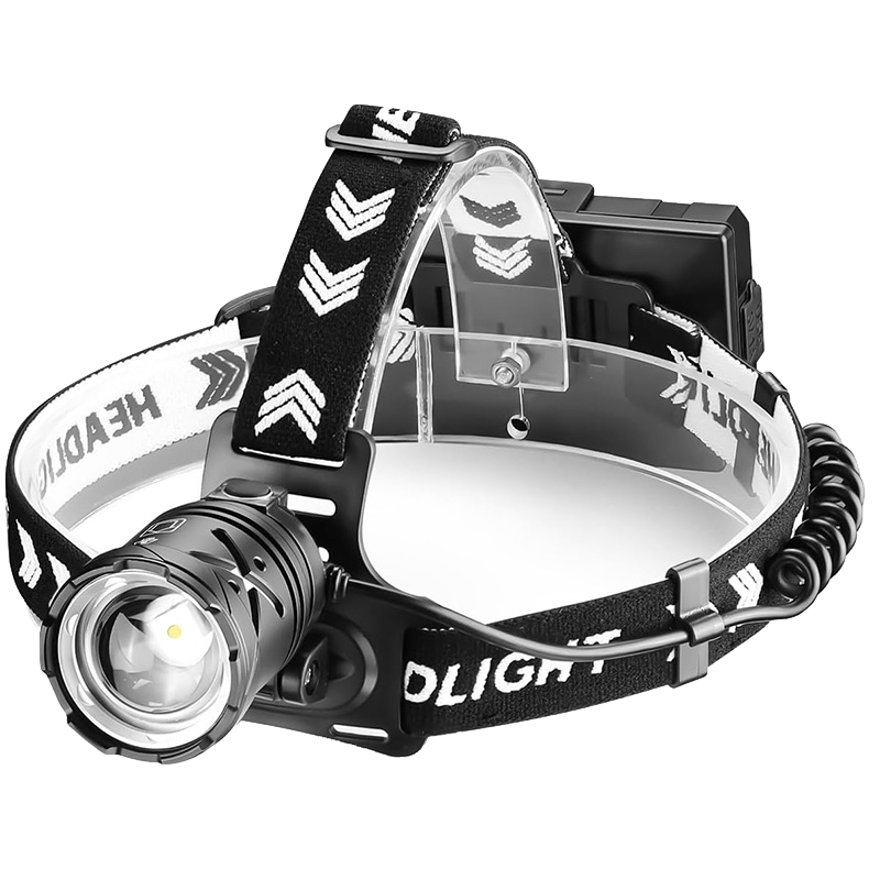 

Led Headlamp Rechargeable Head Lamp With 4 Modes Usb Rechargeable Zoom Headlamp 100° Adjustable Head Lamps Led Rechargeable For Outdoor Camping, Running Cycling Climbing Charger Cellphone