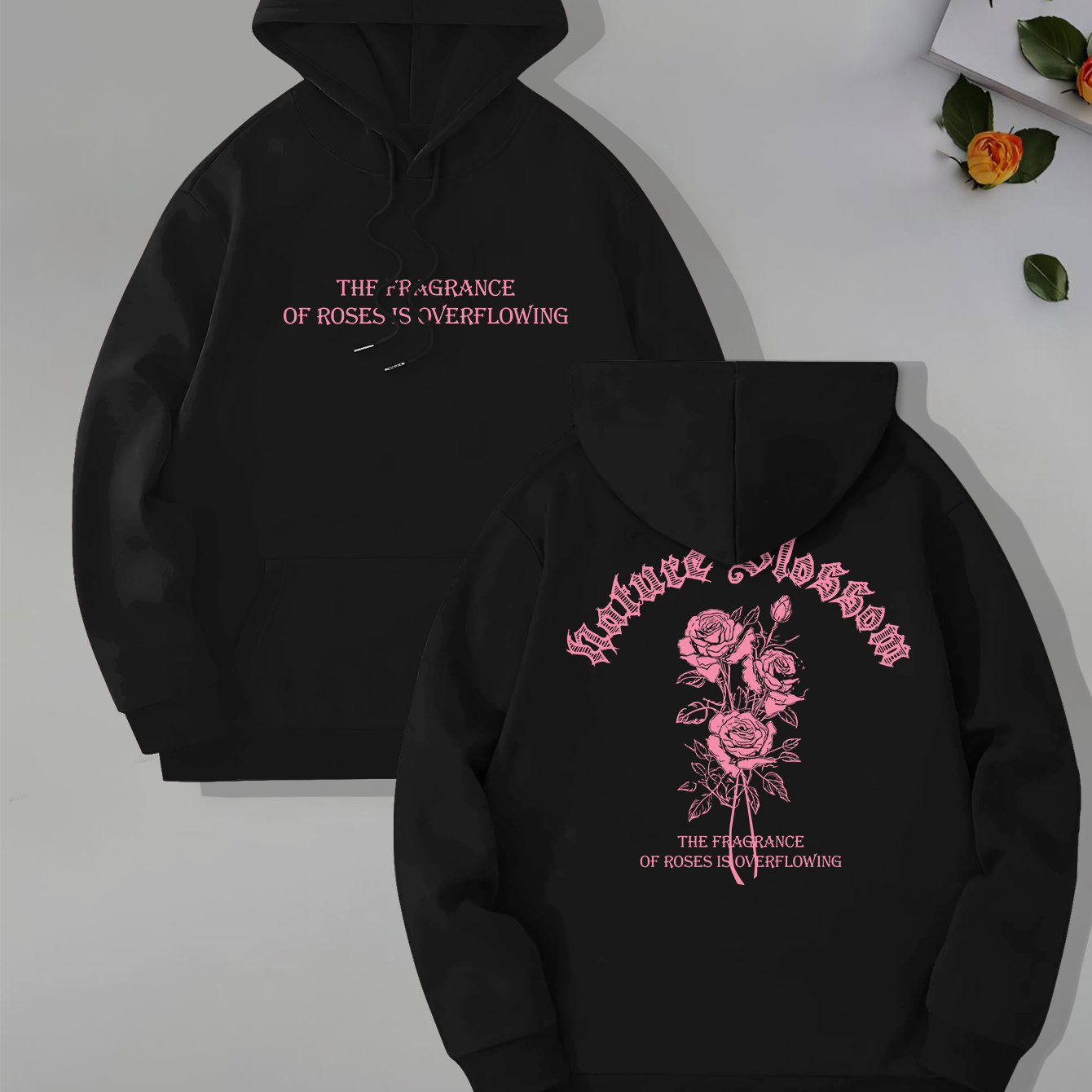 

Long Sleeve Hooded Sweatshirt, , Clothes For Fall