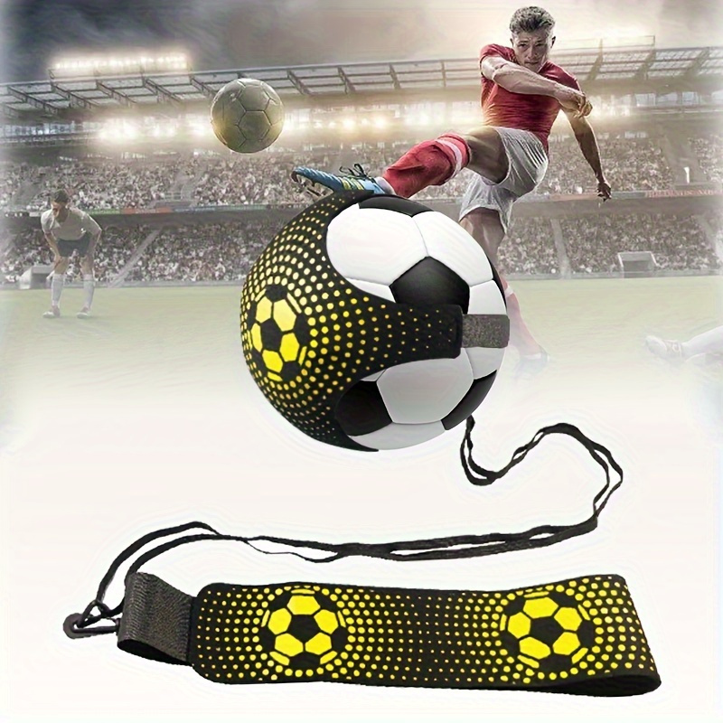 

Youth Soccer And Volleyball Training Belt - Carbon Fiber Practice Trainer With Adjustable Waistband For Football Kick And Throw Drills - Unisex Sports Equipment Aid