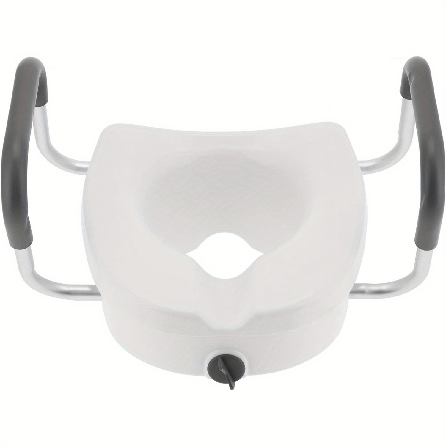 

Raised Toilet Seat Witharmrests And Non Slip Handles, For Seniors And Pregnant Women