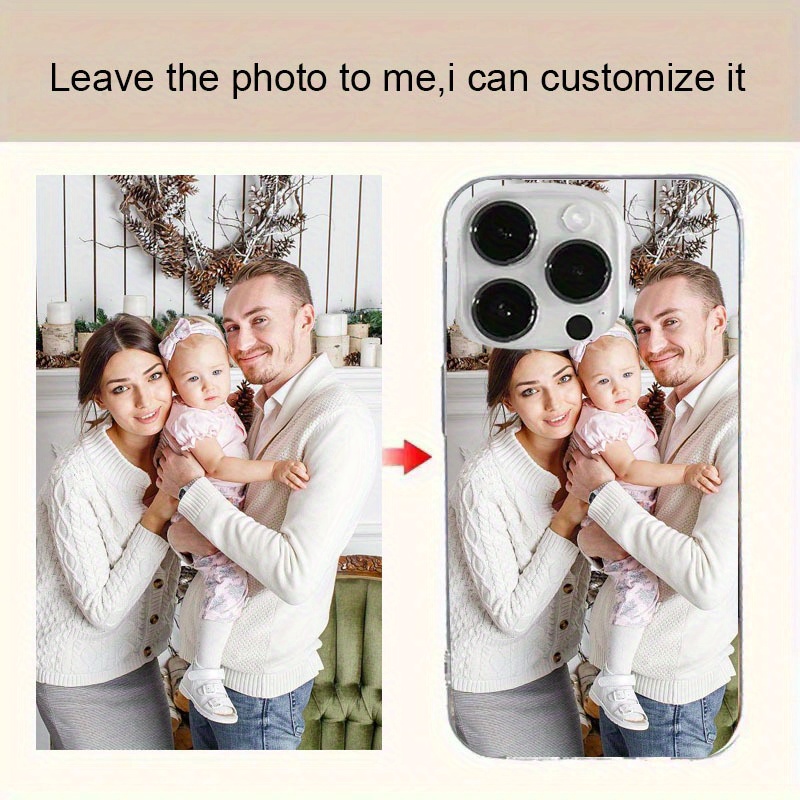 

[diy]customize Tpu Phone Cases For Iphone 15/14/13/12/11, Pro Max/pro/xr/plus - Personalize With Your Photos For Birthdays &