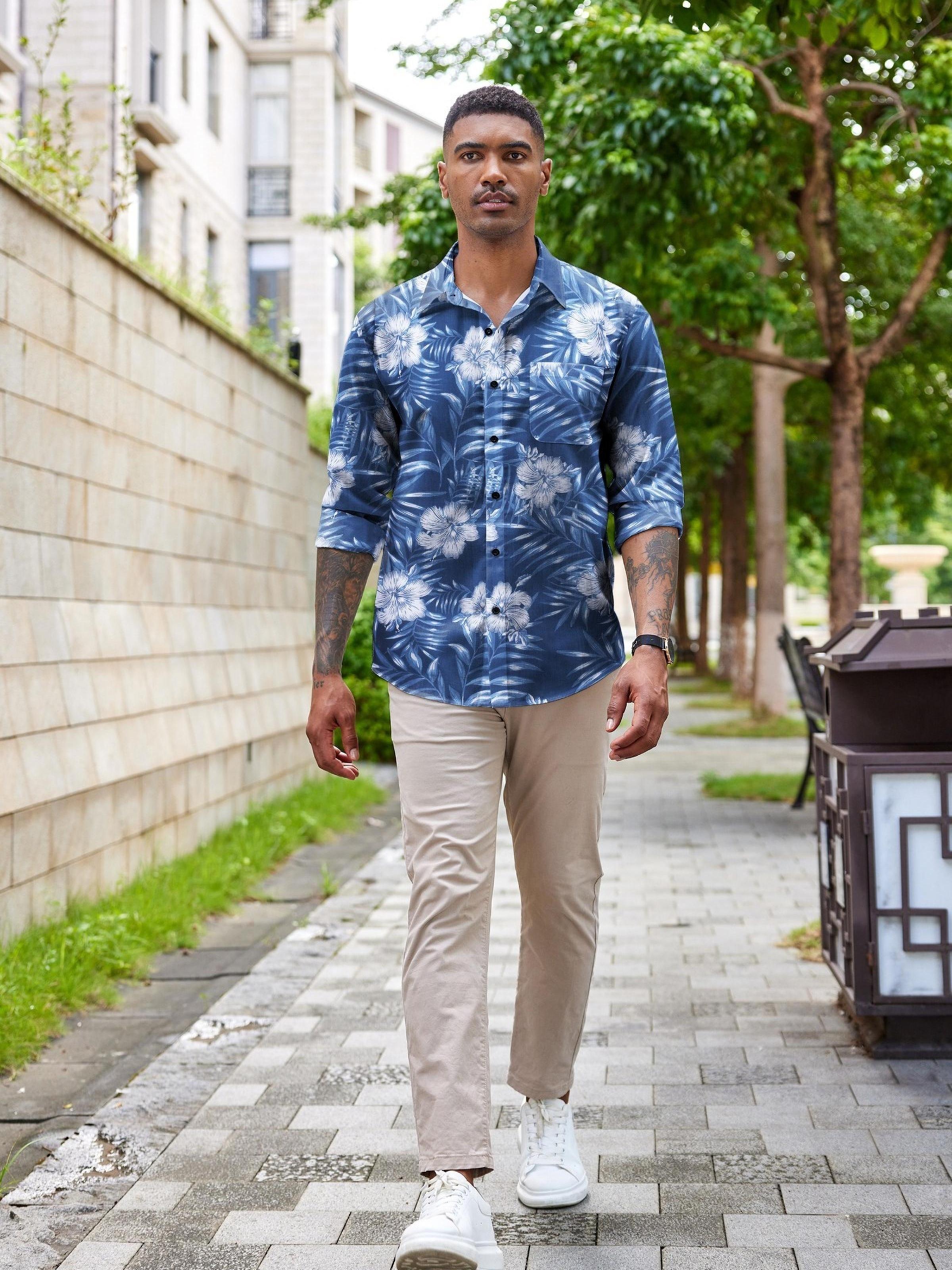 Hawaiian Shirt 4xl Mens Button Down Shirts Aloohaidyvio Men's