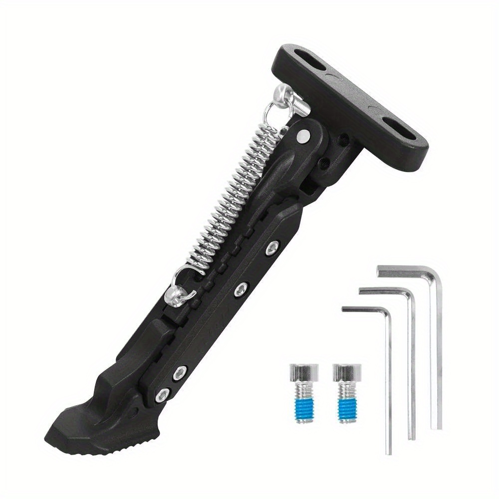 Image of For Xiaomi Mi3 Kickscooter M365 1s Pro Electric Scooter Padjustable Kickstand Arking Stand Aluminum Alloy Foot Support Parts