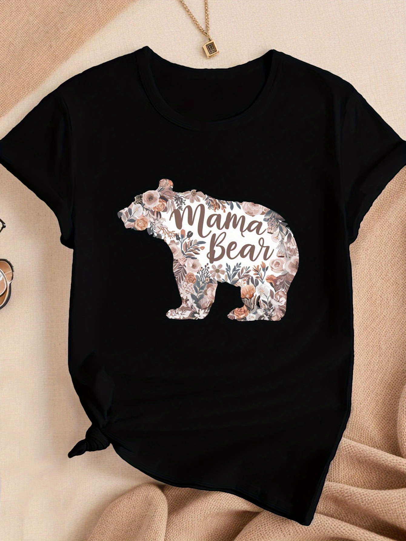 T shirt with MAMA BEAR women's t-shirt