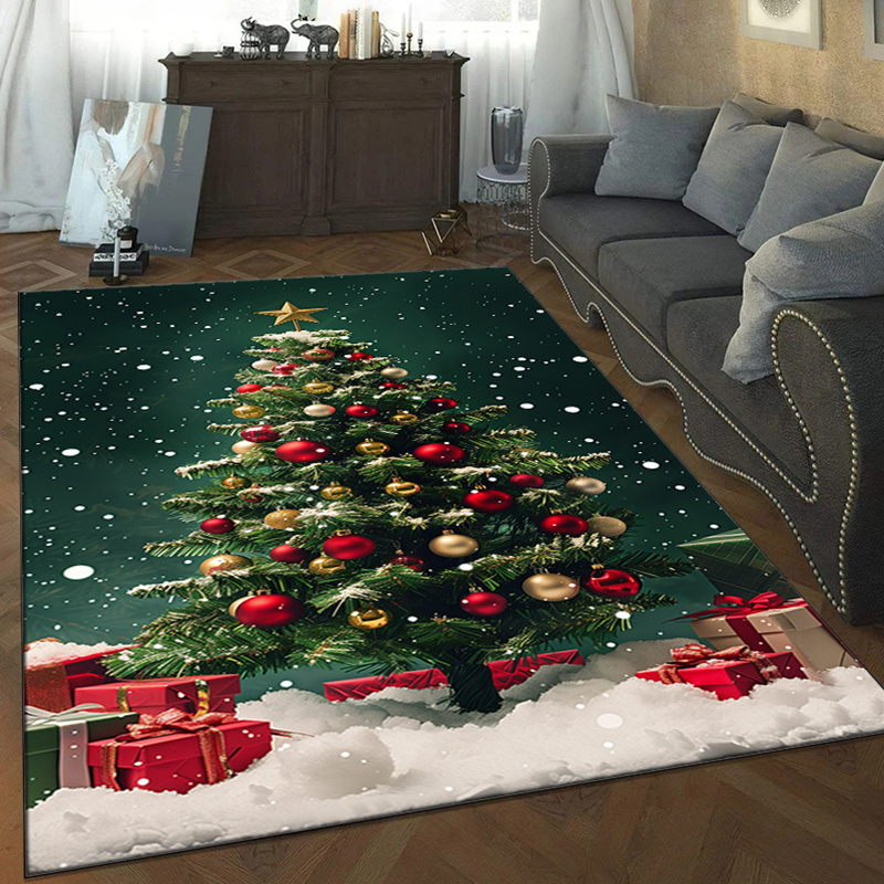 800g/m2 kristall samt frohe weihnachten