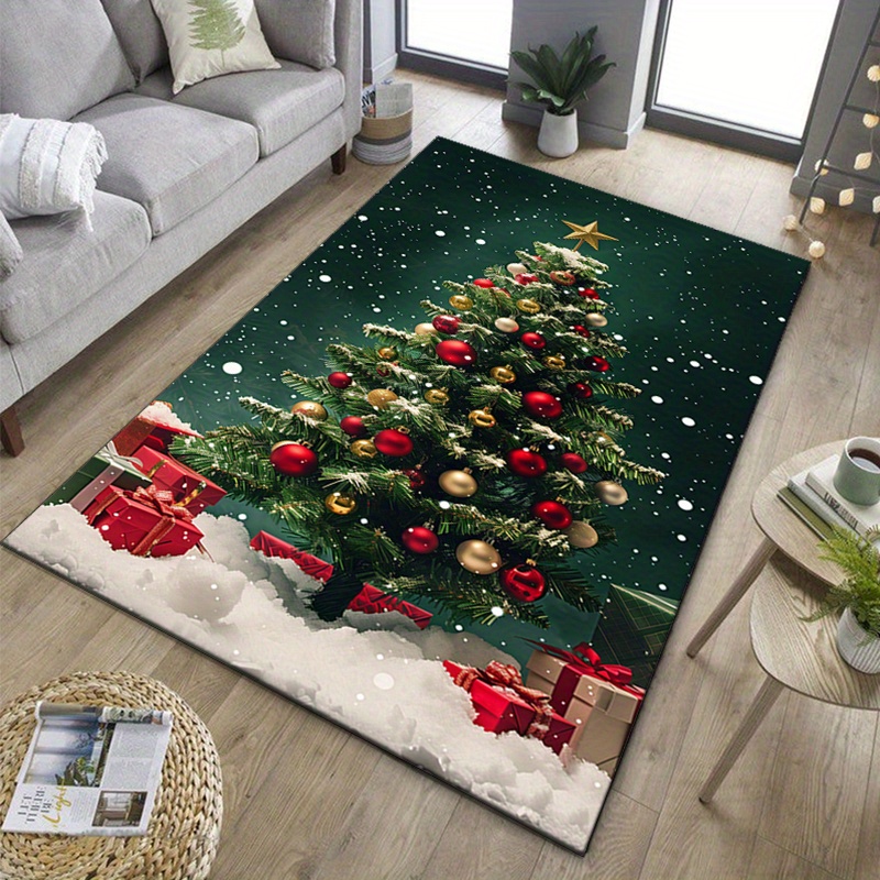 800g/m2 kristall samt frohe weihnachten