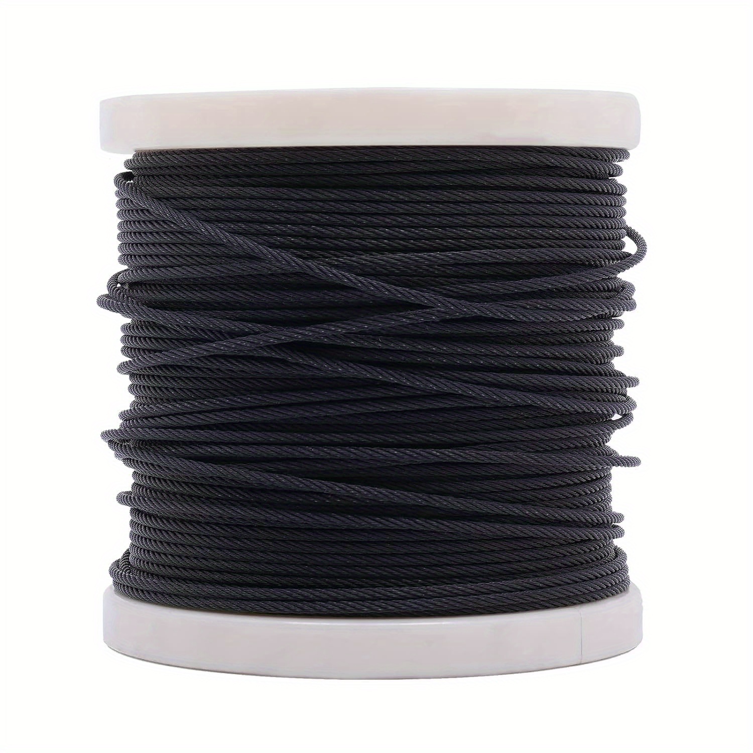 T316 Deck Railing Cable, 1/8" Stainless Steel Wire Rope 300 Ft With Cutter Kit 7x7 Strands Construction Marine Aircraft Grade For Handrail Stair Decking Fence Outdoors P 010920172870