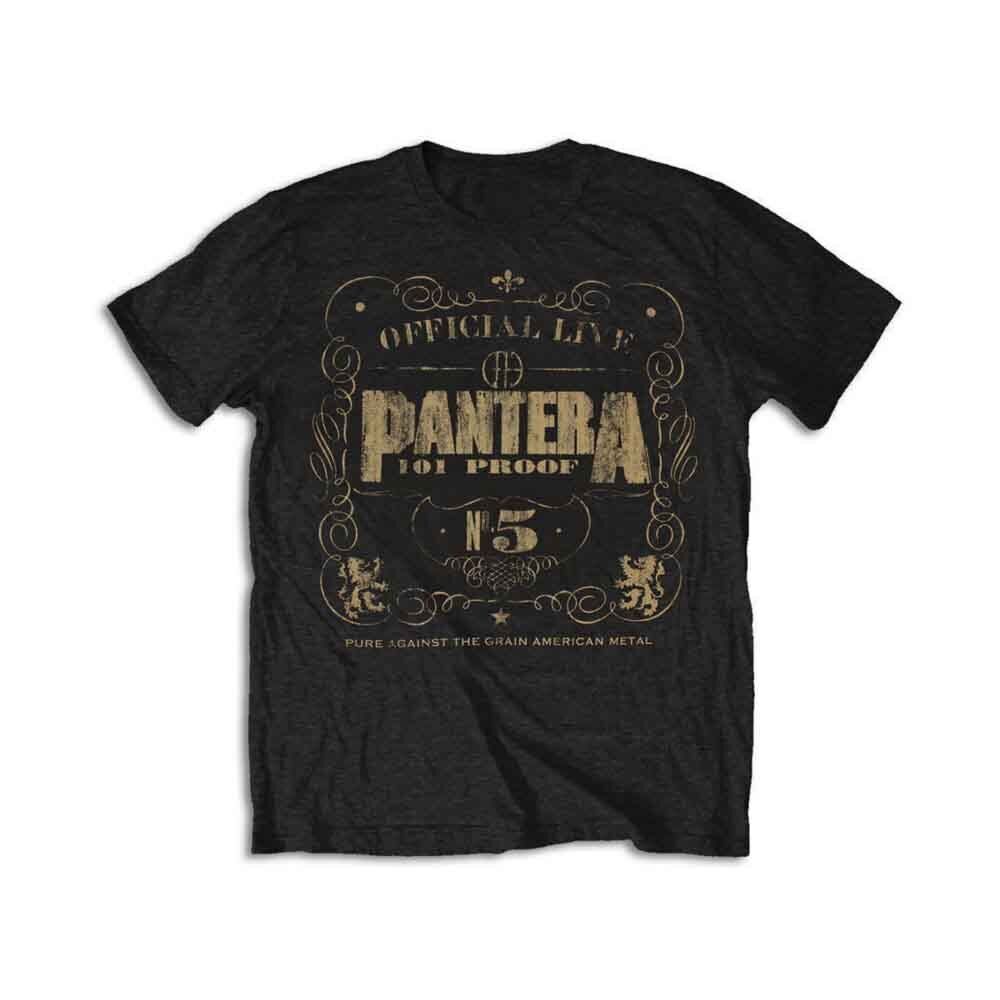 

Pantera '101% Proof' T Shirt - New Official