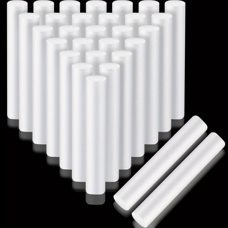 

Craft Foam Cylinders - 30 Pack, 6-inch Long Foam Rods, White Foam Tubes For Diy Arts, Crafts & Modeling Supplies, Unbreakable Foam For