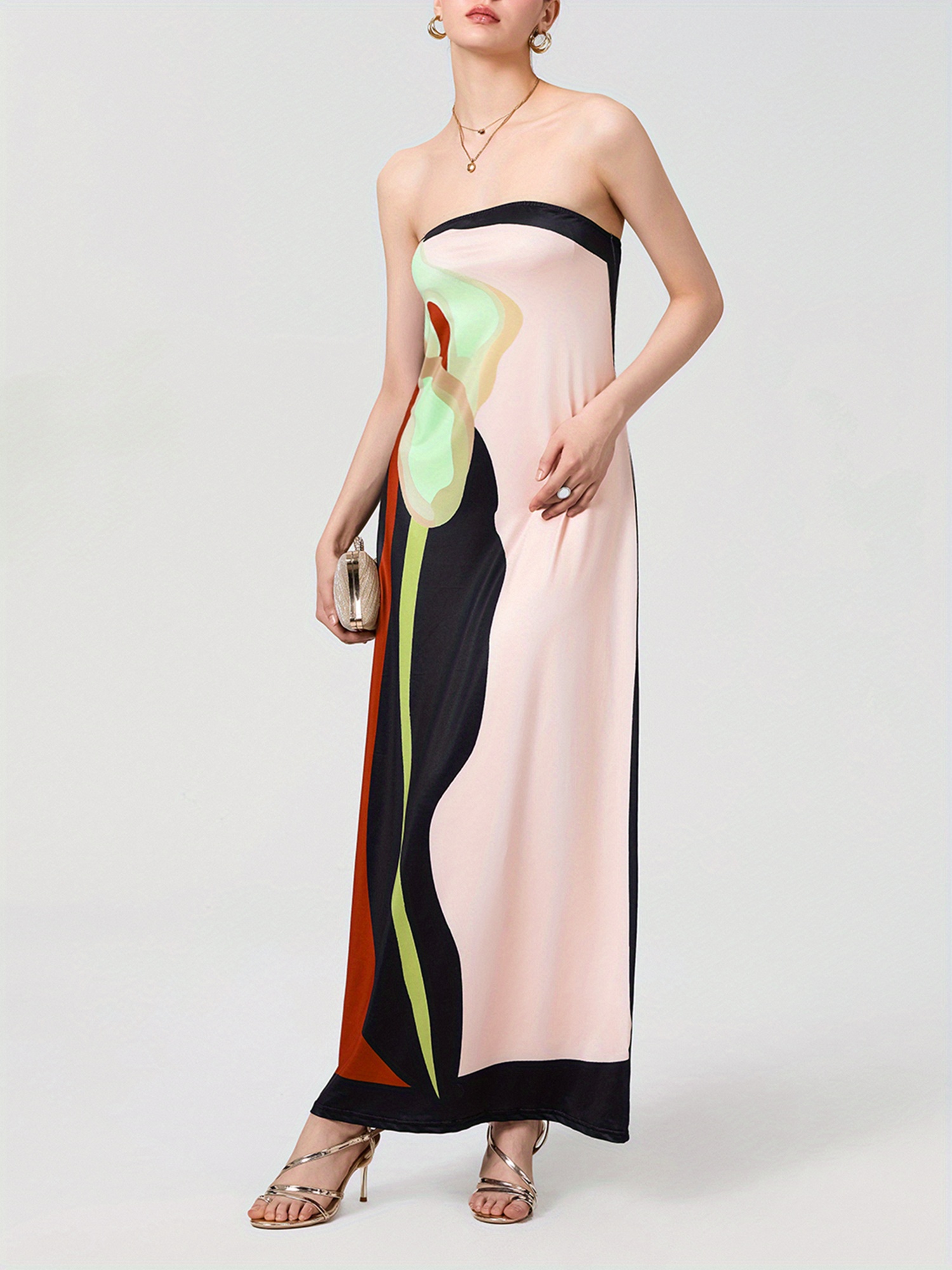 pink and white maxi dress South of France Maxi Dress | Pink Polka Dot | Womens