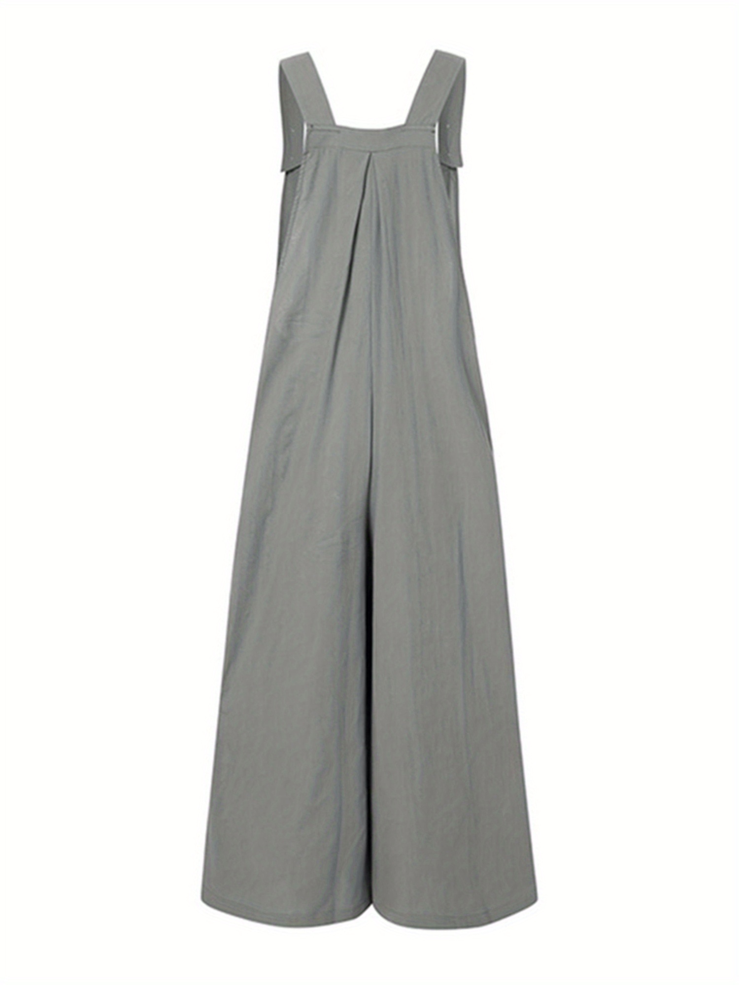 women's loose fit floral print overalls sleeveless square - Temu