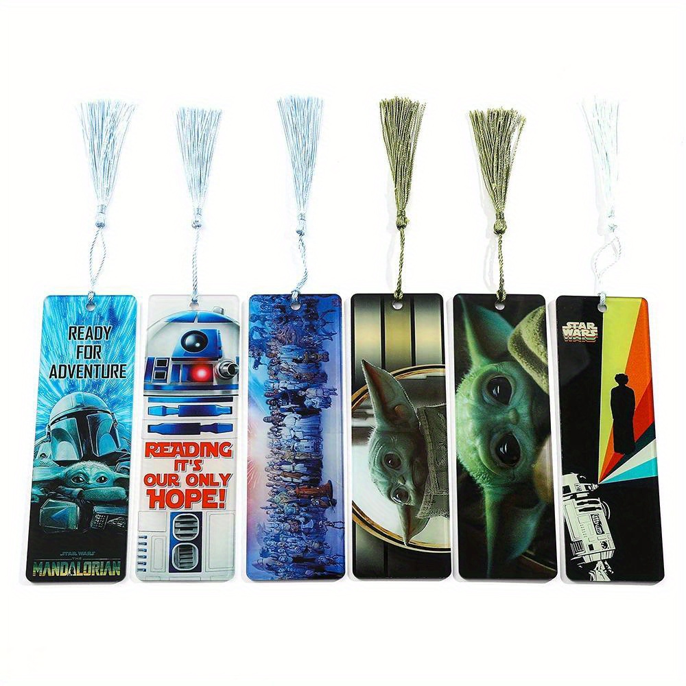 Star * Yoda Bookmark: Cute Baby * Movie * Book Page Mark Stationery Supplies - *