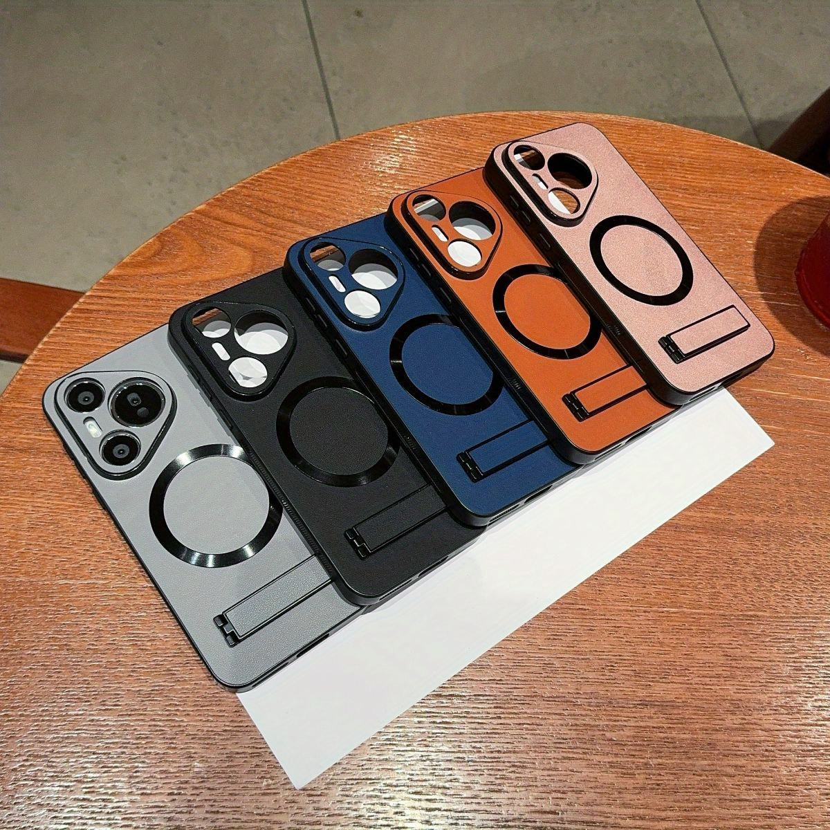 Wireless Charging Invisible Bracket Mobile Phone Case for Huawei Pura 70 Pro Pro+ Ultra_voghion.com