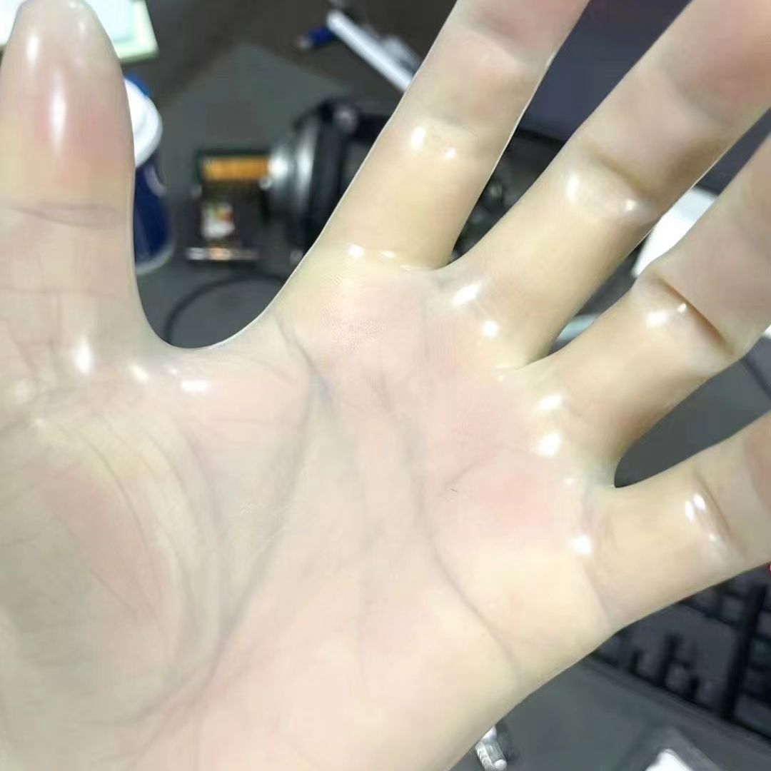 Ultradünne Latexhandschuhe Mit Nägeln - Naturlatex Für Cosplay Und Rollenspiele