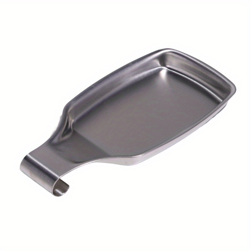 

1pc Stainless Steel Rest, Iron Construction, Kitchen Utensil Holder For Buffet And Hot Pot Serving