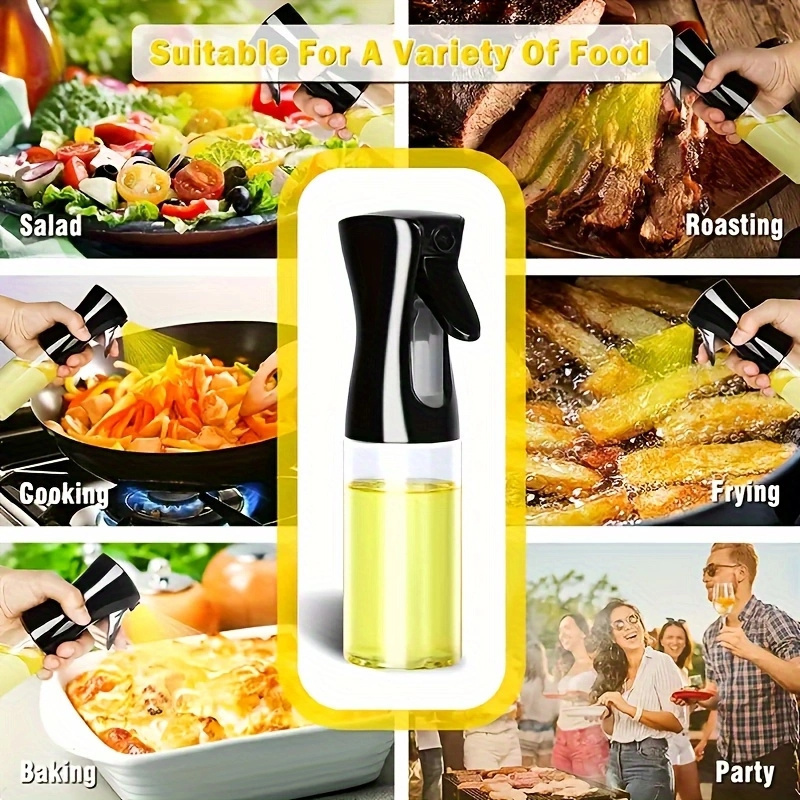 1pc air fryer compatible cooking   spray bottle kitchen control oil sprayer pet safe for food contact home use edible oil dispenser details 2