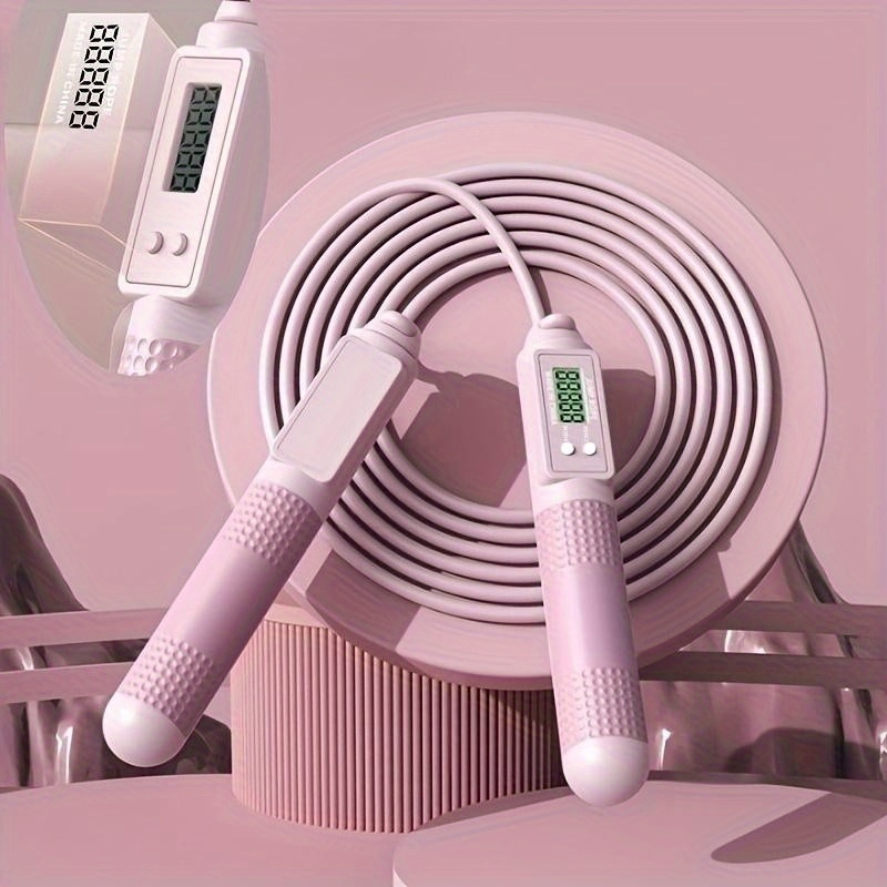 premium weighted jump rope for fitness and burning ideal for students and adults durable pvc material