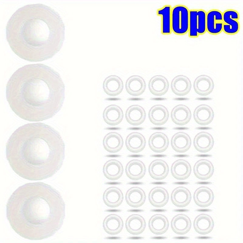 TEMU Lot de 10 manchons antidérapants pour lunettes, embouts de branches fixes -chute