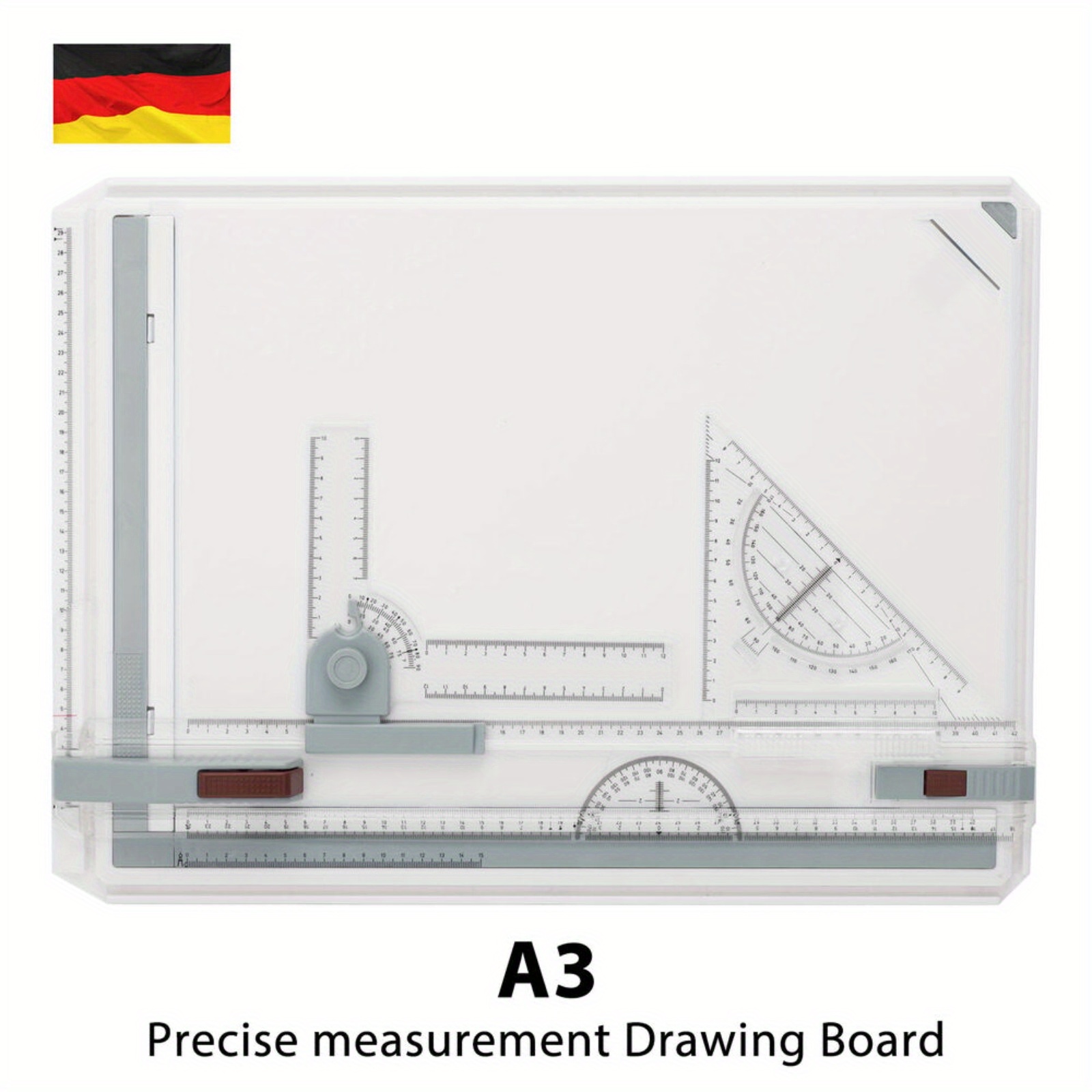 E-shop Multifunktionales professionelles Zeichenbrett Entwurfsbrett Tracing Board A3 Kit Set