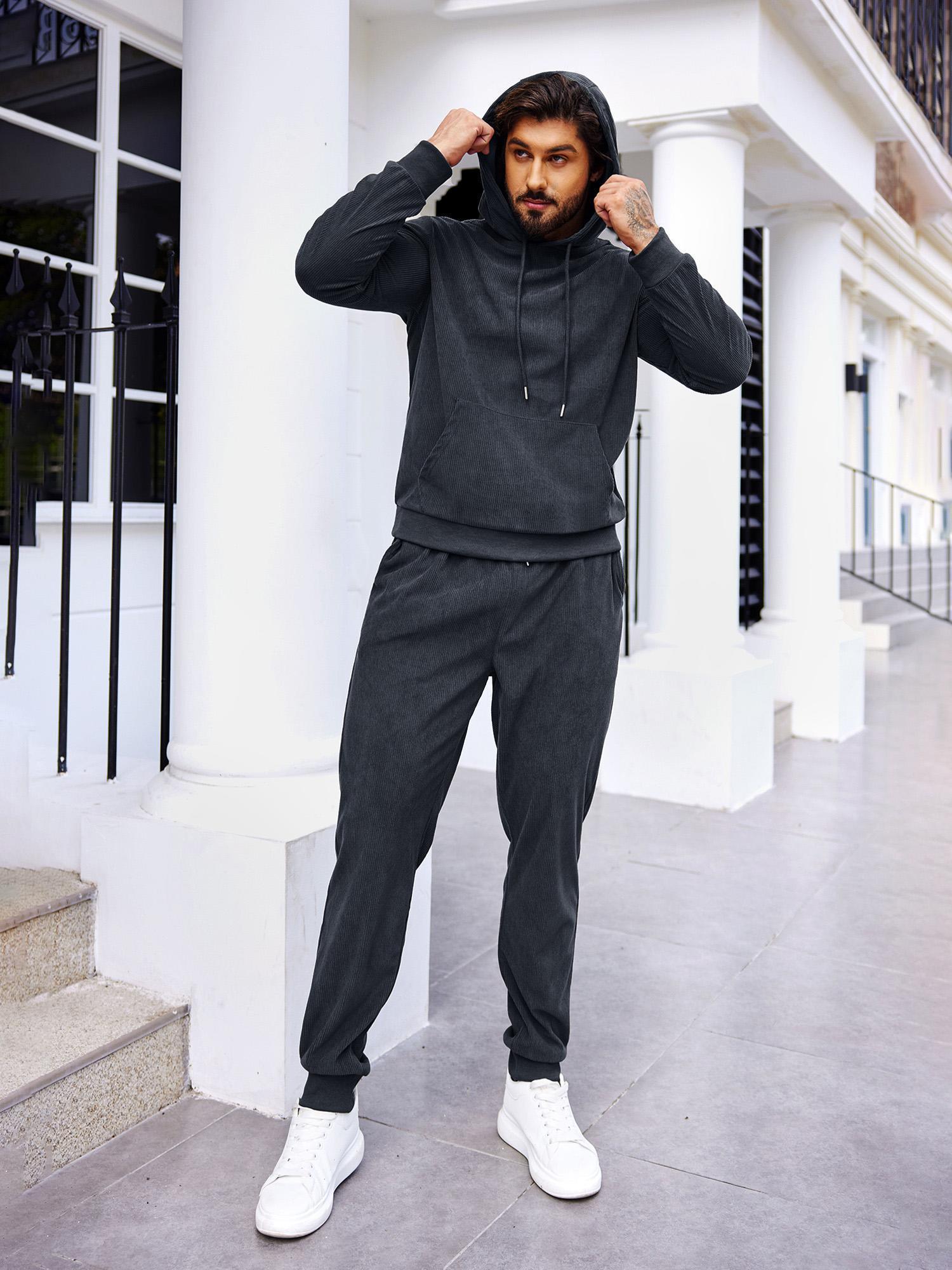 Mens tracksuit outfit on sale