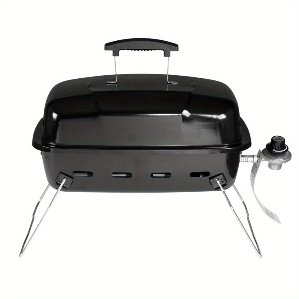 

17.5-inch Portable Propane Gas Grill, Foldable, Easy To Carry, Easy To Clean, Durable, Small Size Does Not Take Up Space, Suitable For Picnics, Camping, Parties And Other Gatherings