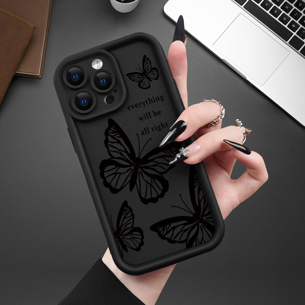 

Butterfly Phone Case For Iphone 15 14 11 Xr Plus Pro , Gift For , Christmas Halloween Deco/gift For Birthday, Girlfriend, Boyfriend, Friend Or Yourself