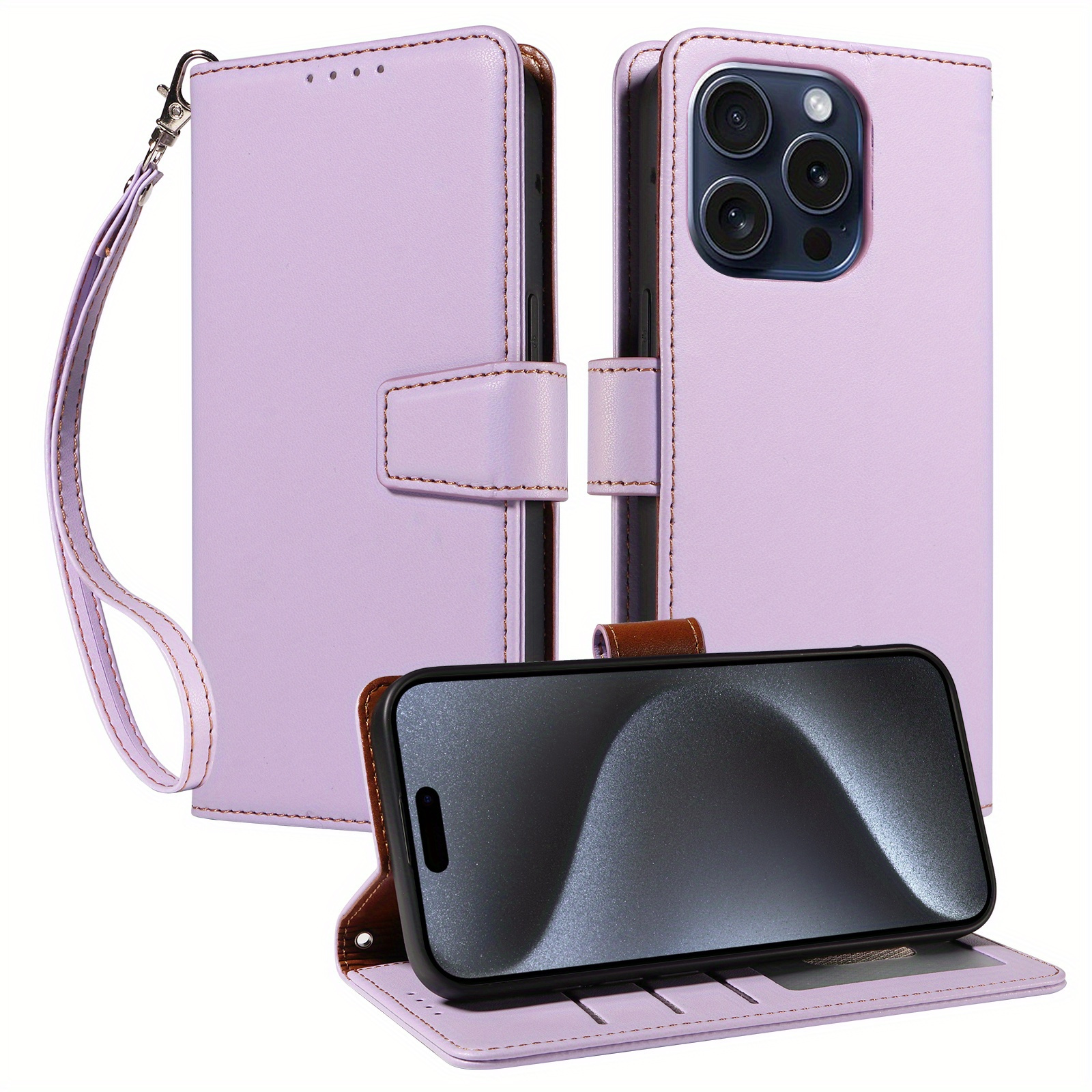 YJKJHAIG Per IPhone 16 Caso, Rosa Specchio Crema Shell Custodia