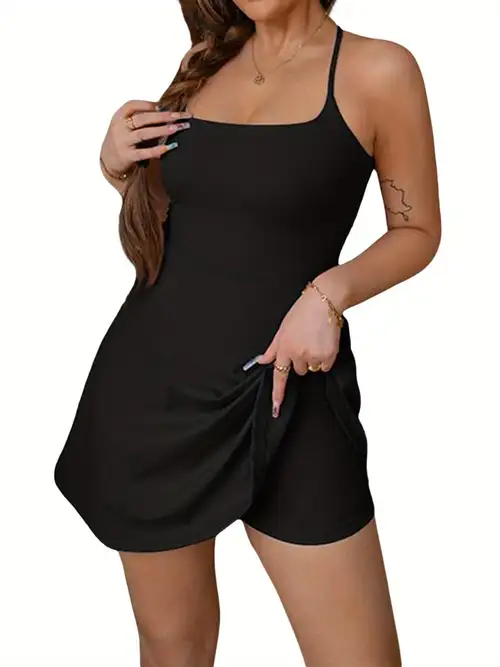 dress with shorts underneath sold on Temu Canada dress with shorts underneath sold on Temu Canada