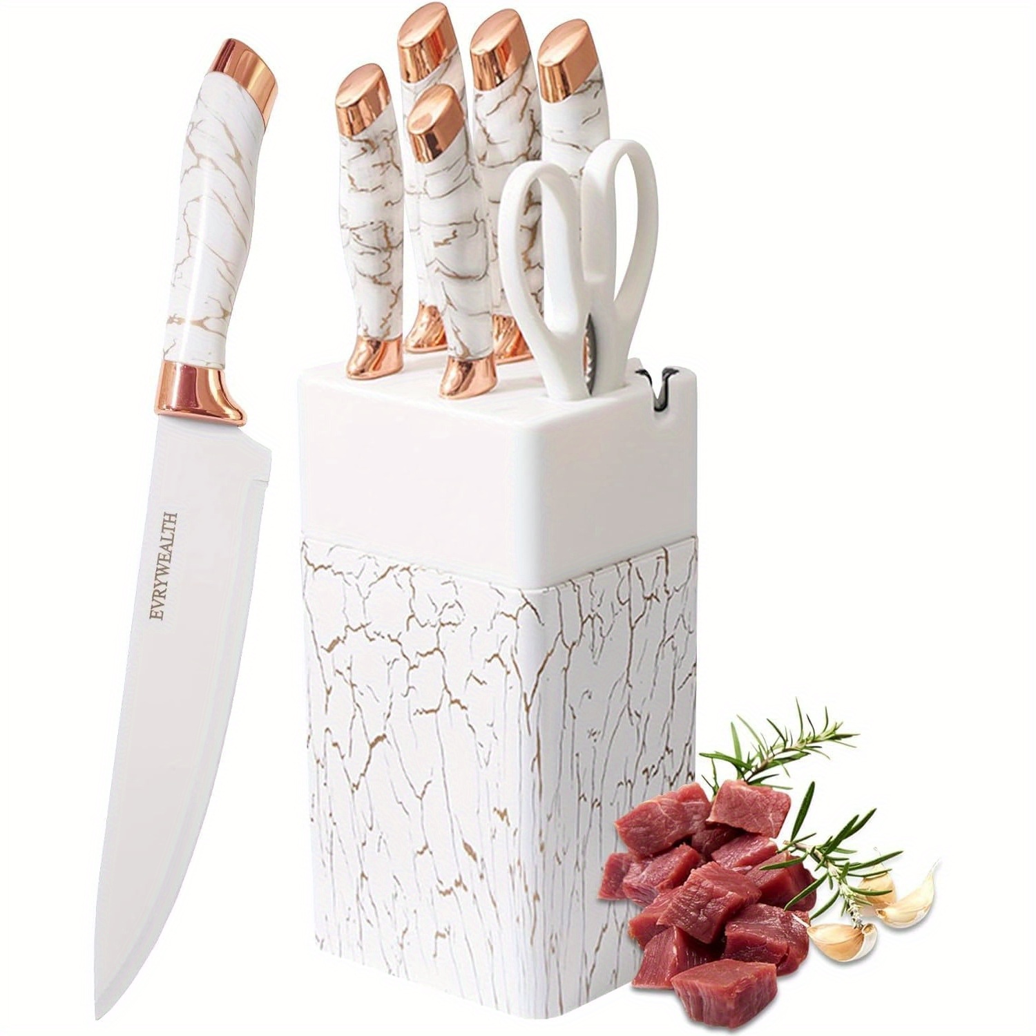 TEMU Kitchen Knife Set - 6pcs Knife