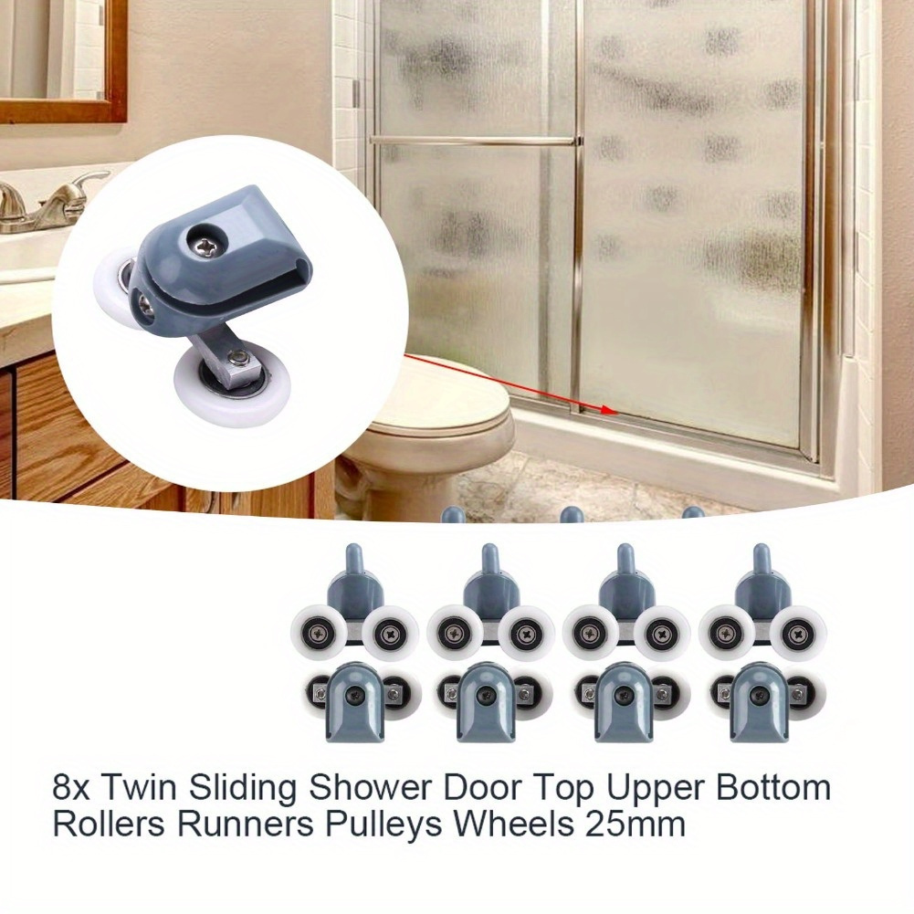 shower door rollers shower door rollers 8pcs twin bottom top Temu
