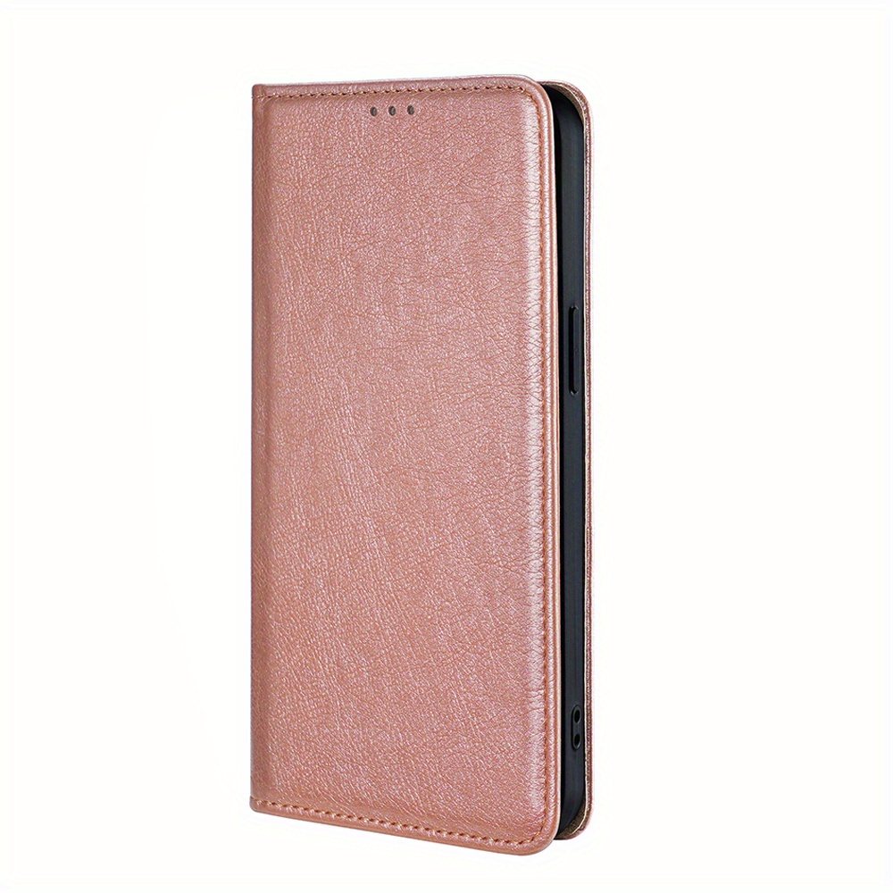 

Fashionable Solid Color Flip Phone Case With Card Holder For A20e, A20s, A21 (european Version), A21s, A22 (4g & 5g), A22s (5g), A25 (5g)