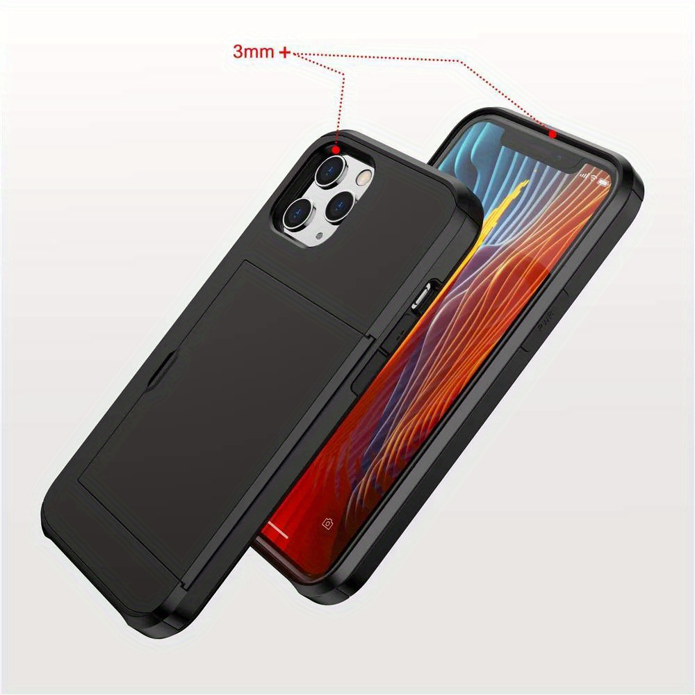 TOMYOU Cover per iPhone 17 Pro Max, Flip Cover Antiurto Portafoglio Custodia con Funzione Stand Slot per Schede Grigio