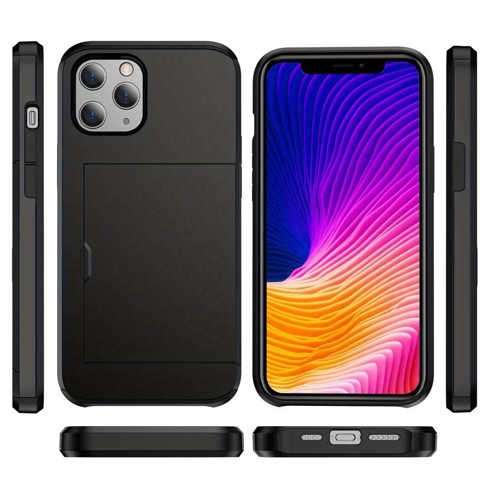 TOMYOU Custodia Portafoglio Per IPhone 12 Pro Max Con Slot Per Schede E Supporto, Pelle PU Antiurto, Funzione Stand