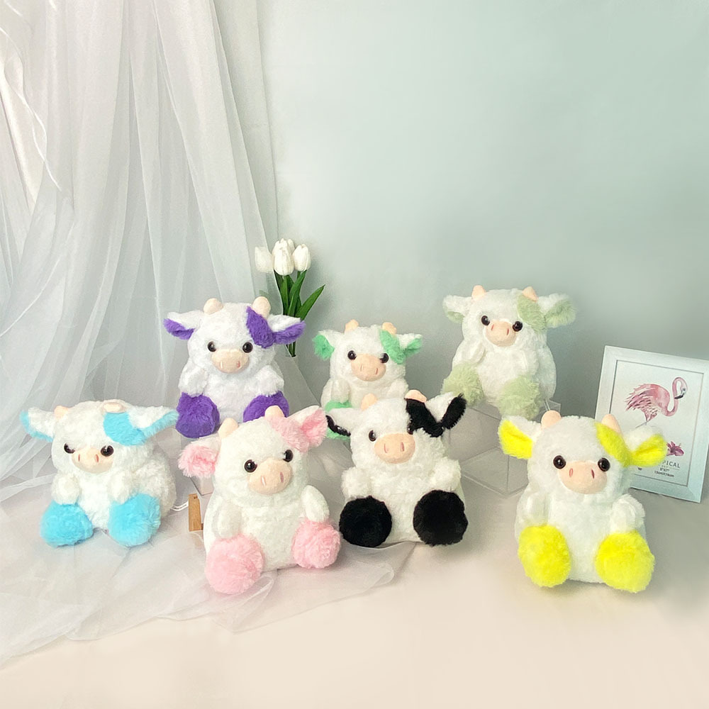 

14 Styles Cow Plush Toy, Plush Pillow Cow Toy, Cows Plush Stuffed Animal Toy, Cartoon Cute Plush Toy