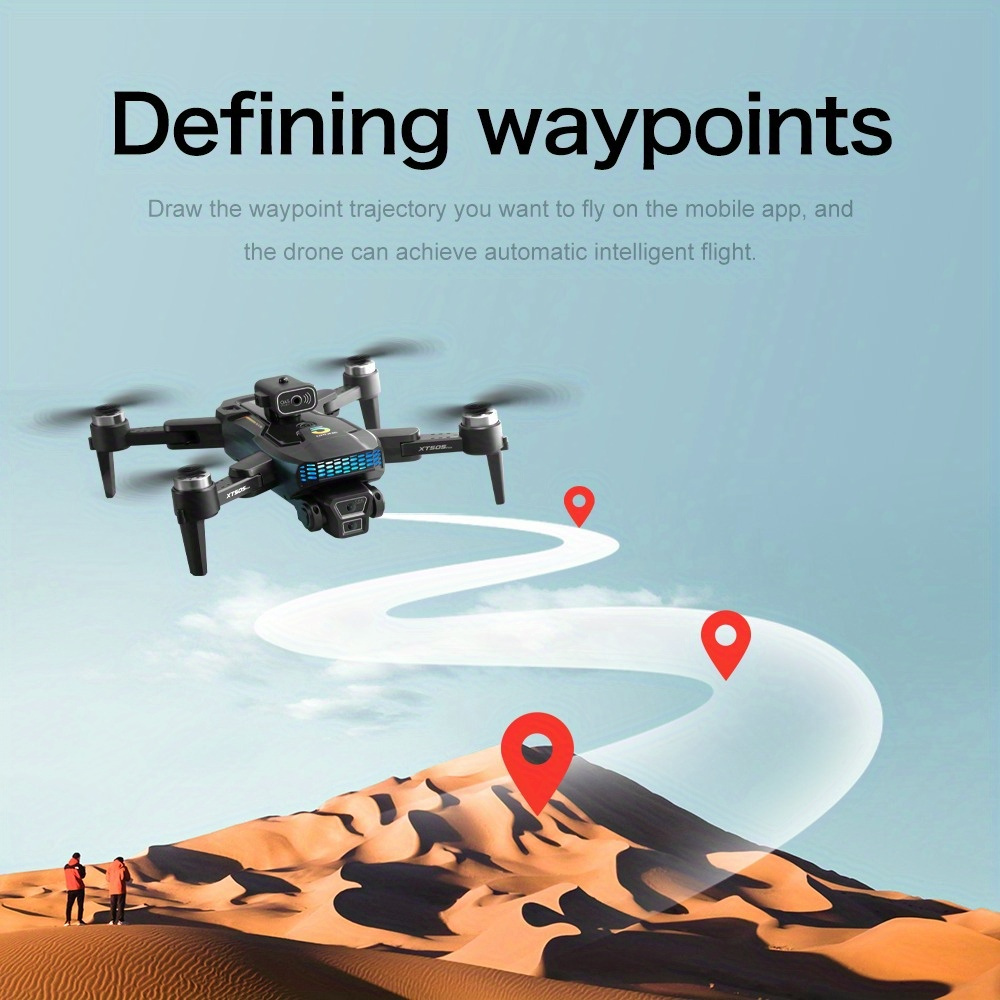 [4K GPS Drone with Brushless Motor] 4K HD GPS Drone with Brushless Motor - Foldable Structure, Smart Obstacle Avoidance, One-Axis Gimbal, WiFi Enabled, Ideal for Beginners - Includes 3 Batteries, Perfect Gift, Outdoor Flying Toy | Vibrant Green Accents details 4