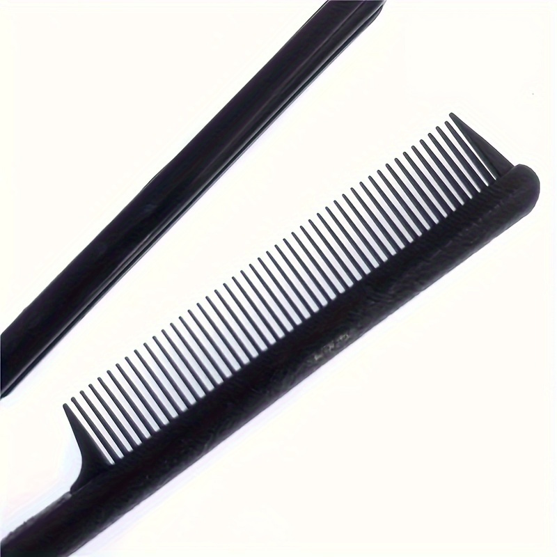 Professional V-Shaped Hair Styling Comb - Casual Plastic Finishing Comb for Straightening & Cutting - Practical Hairdressing Tool